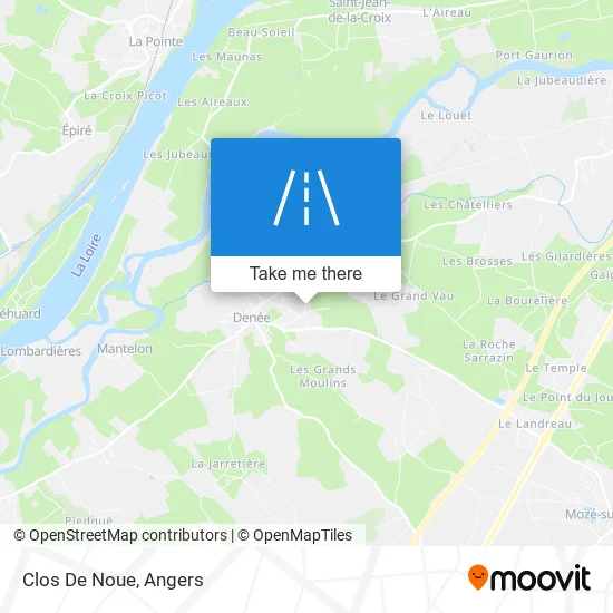 Clos De Noue map