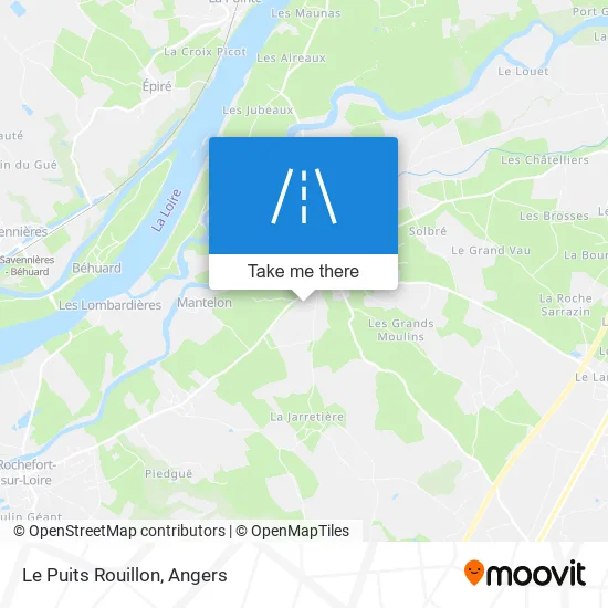 Le Puits Rouillon map