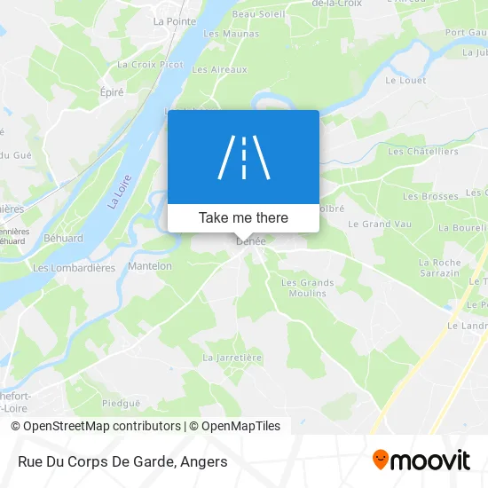 Rue Du Corps De Garde map