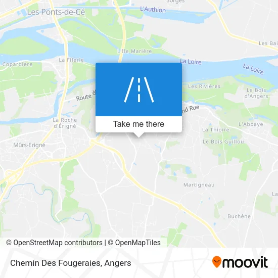 Chemin Des Fougeraies map
