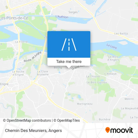 Chemin Des Meuniers map