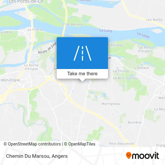 Chemin Du Marsou map