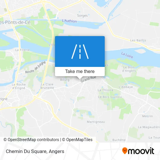 Chemin Du Square map