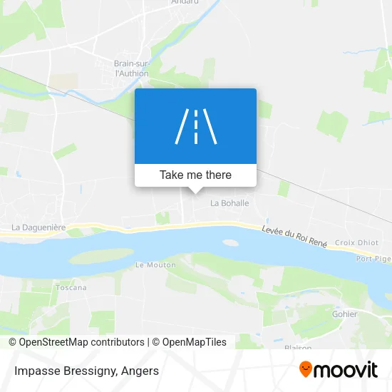Impasse Bressigny map