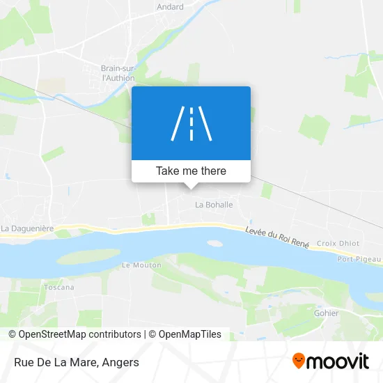 Rue De La Mare map