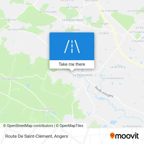 Route De Saint-Clément map