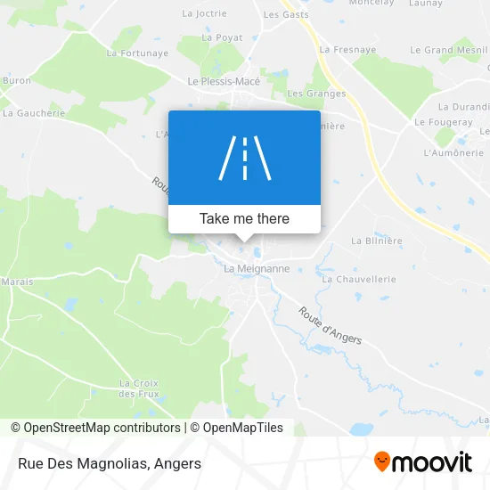 Rue Des Magnolias map