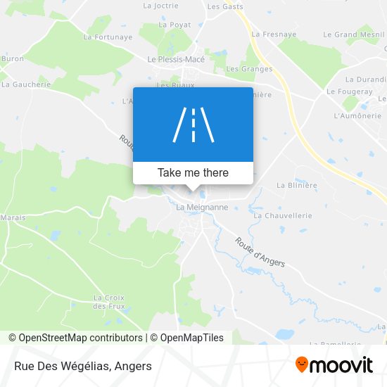 Rue Des Wégélias map