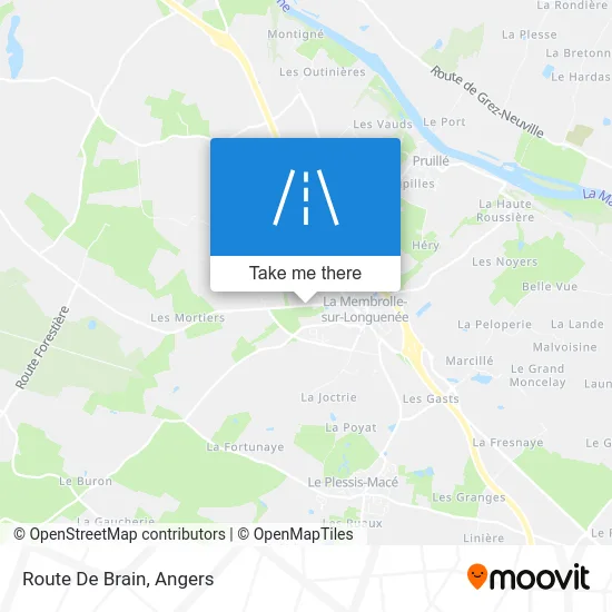 Route De Brain map