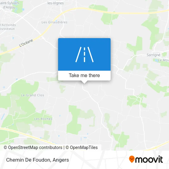 Chemin De Foudon map