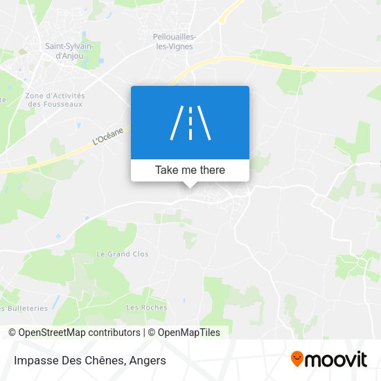 Impasse Des Chênes map
