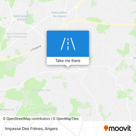 Impasse Des Frênes map