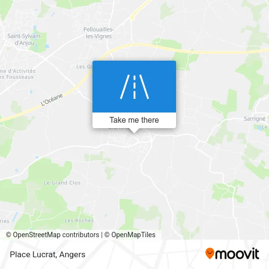Place Lucrat map