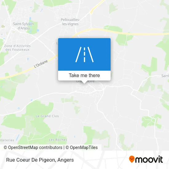 Rue Coeur De Pigeon map