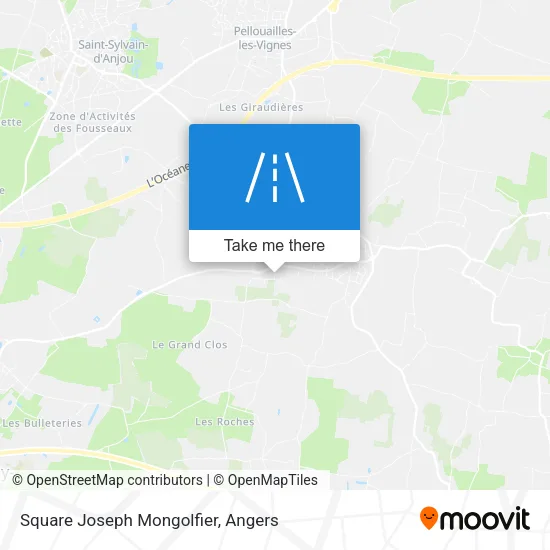 Square Joseph Mongolfier map