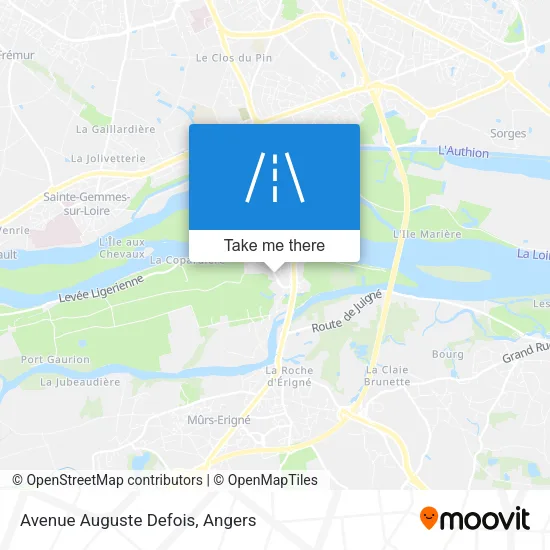 Avenue Auguste Defois map