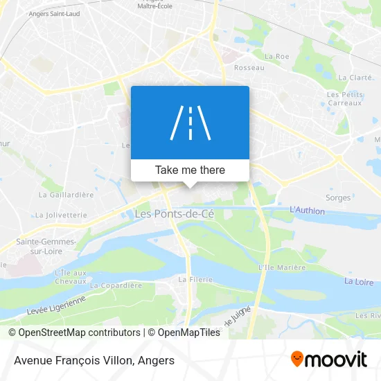 Avenue François Villon map