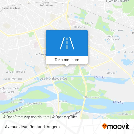 Avenue Jean Rostand map