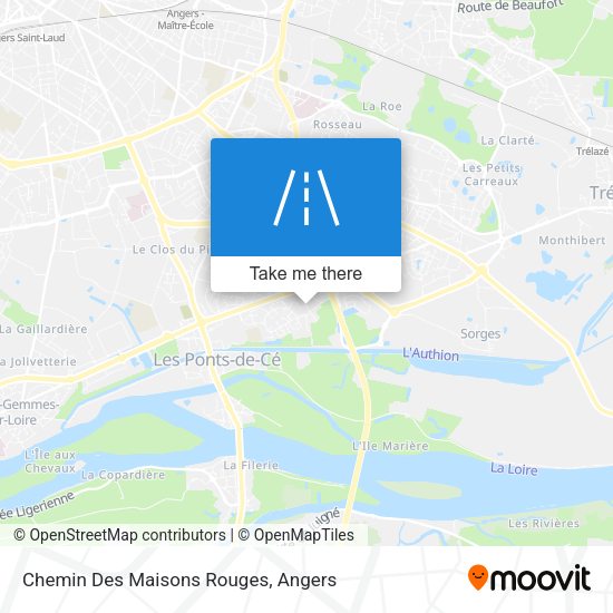Chemin Des Maisons Rouges map
