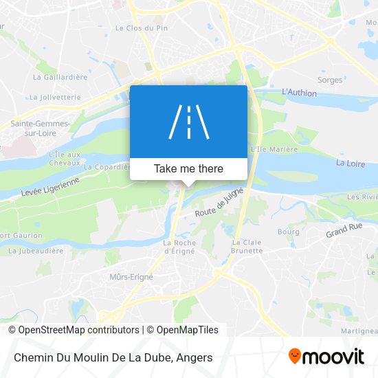 Chemin Du Moulin De La Dube map