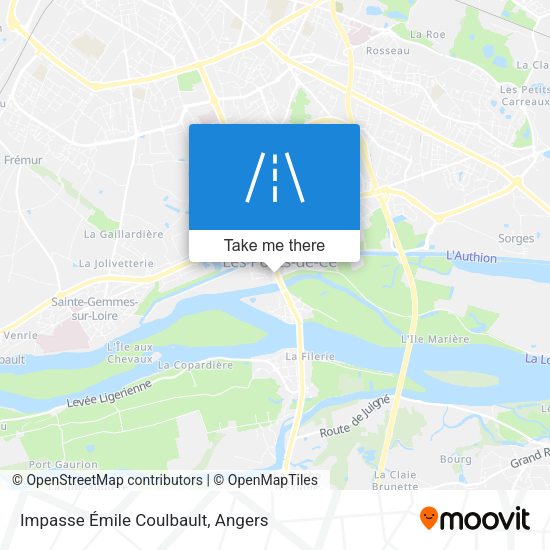 Impasse Émile Coulbault map