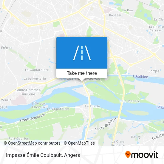 Impasse Émile Coulbault map