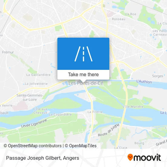 Passage Joseph Gilbert map
