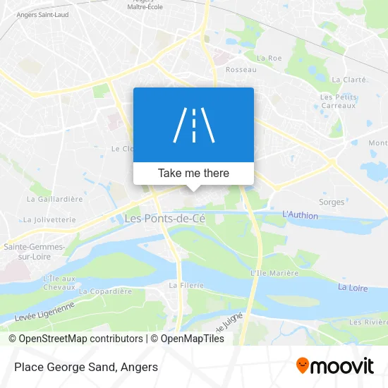 Place George Sand map