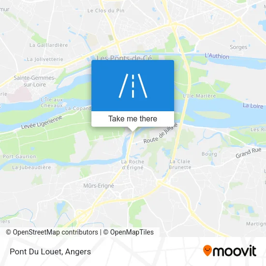 Pont Du Louet map