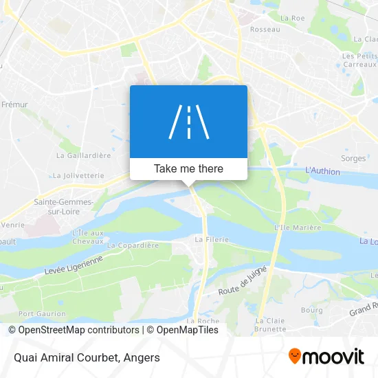 Quai Amiral Courbet map