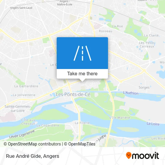 Rue André Gide map