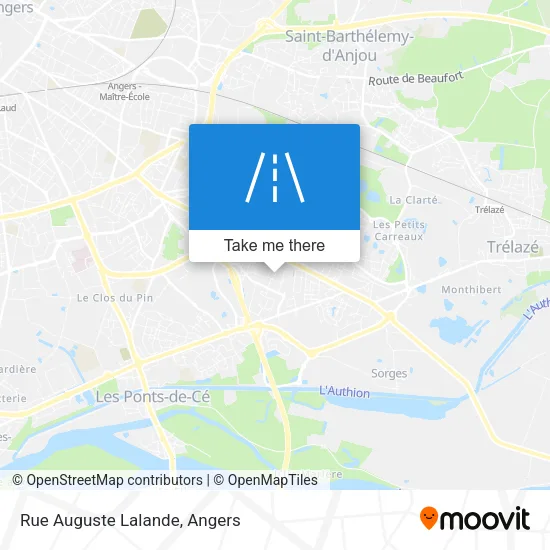 Rue Auguste Lalande map