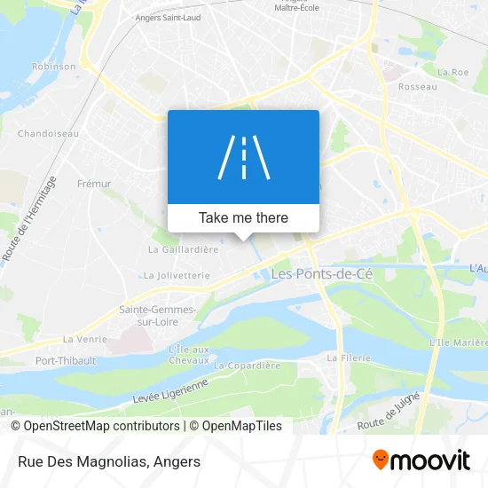 Rue Des Magnolias map