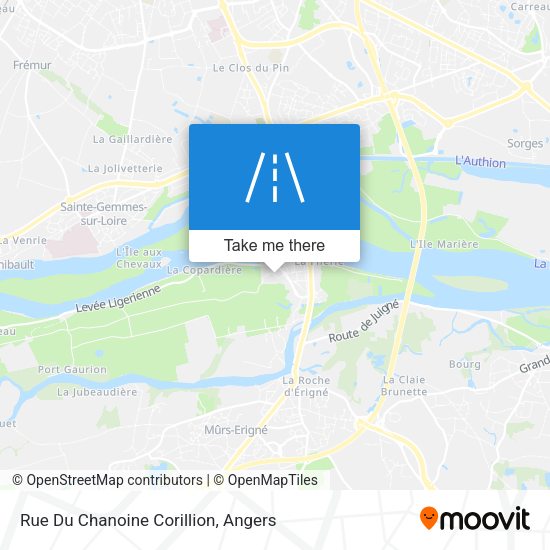 Rue Du Chanoine Corillion map