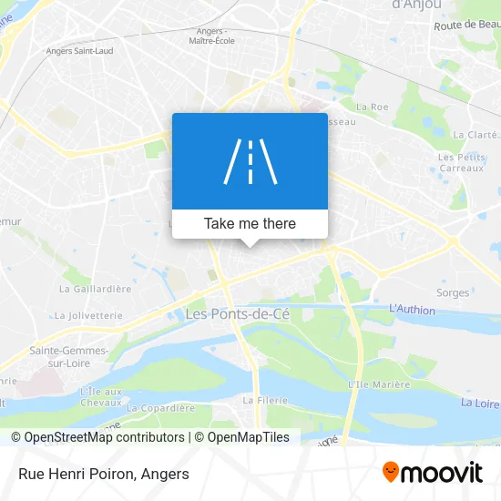 Rue Henri Poiron map