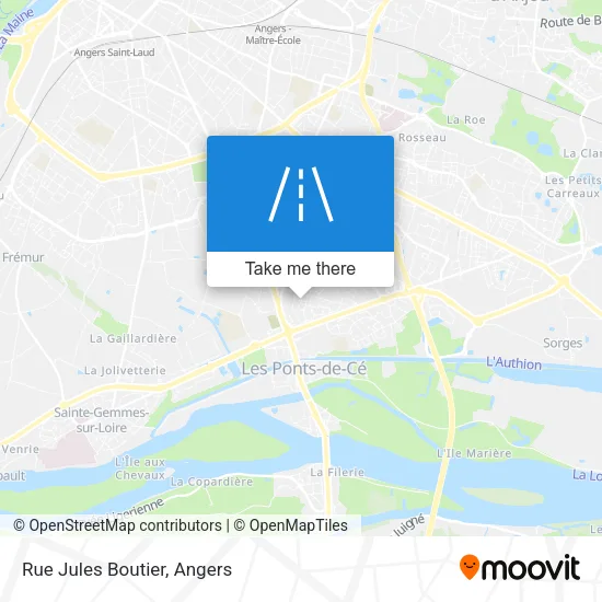 Rue Jules Boutier map