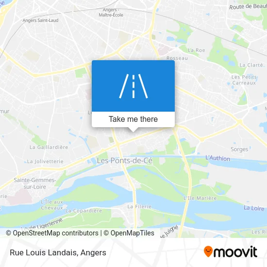 Rue Louis Landais map