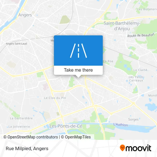 Rue Milpied map