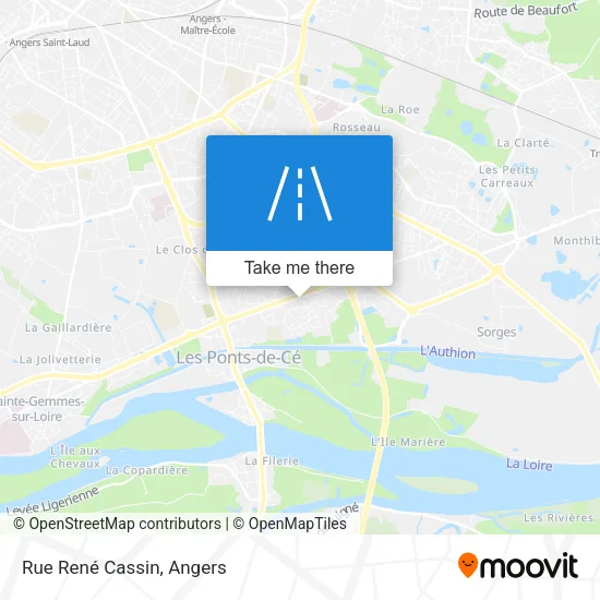 Rue René Cassin map