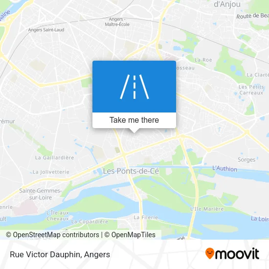 Rue Victor Dauphin map