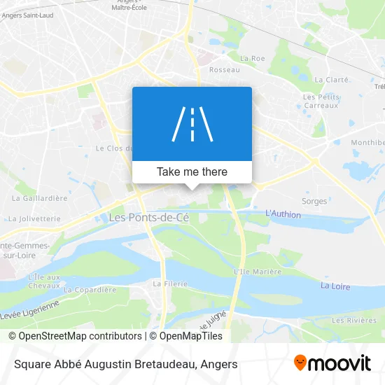 Square Abbé Augustin Bretaudeau map