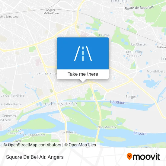 Square De Bel-Air map