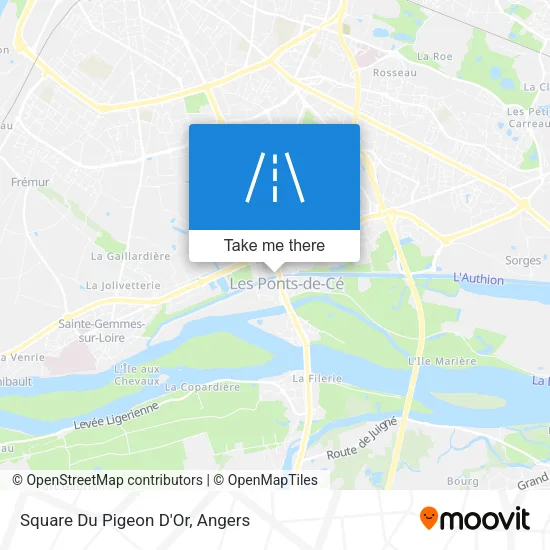 Square Du Pigeon D'Or map