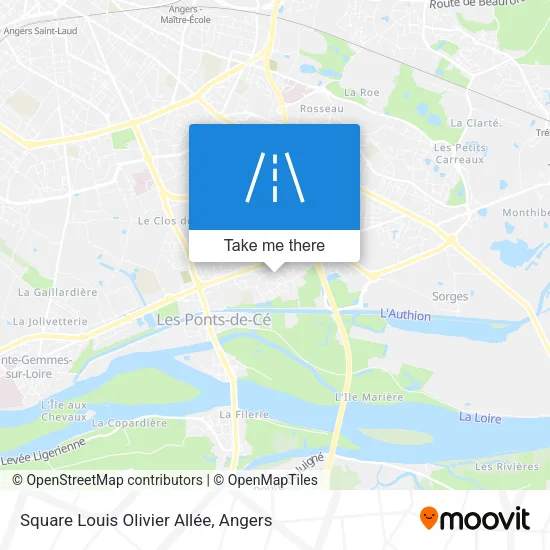 Square Louis Olivier Allée map