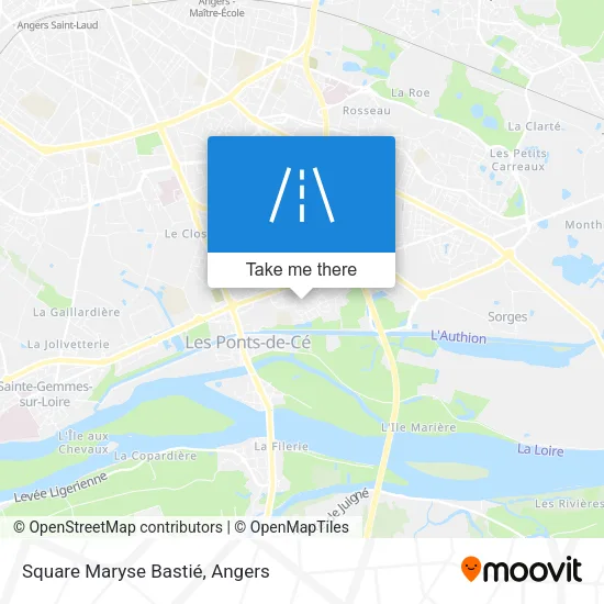 Square Maryse Bastié map