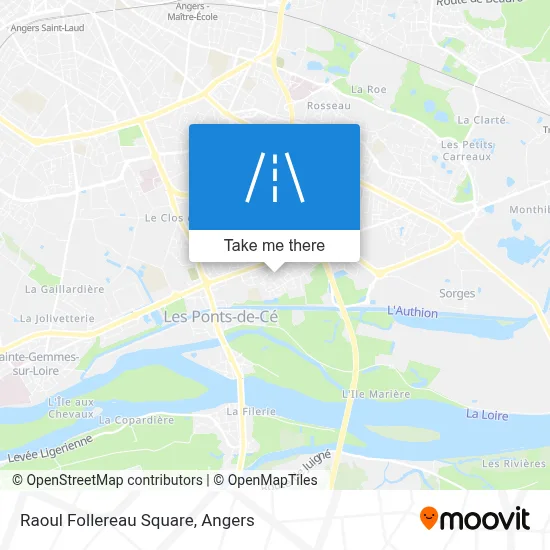 Square Raoul Follereau map