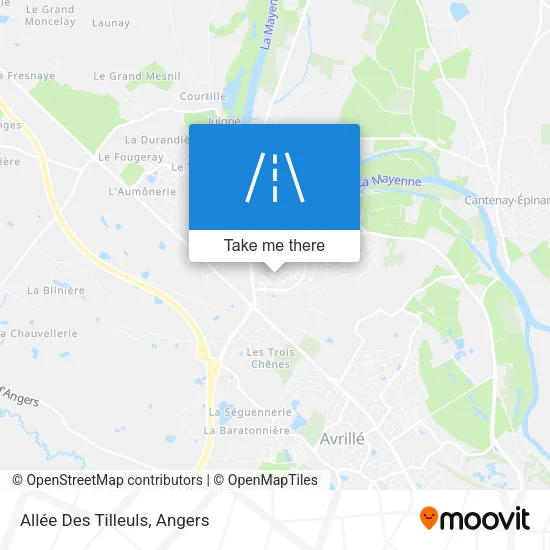 Allée Des Tilleuls map