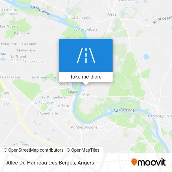 Allée Du Hameau Des Berges map