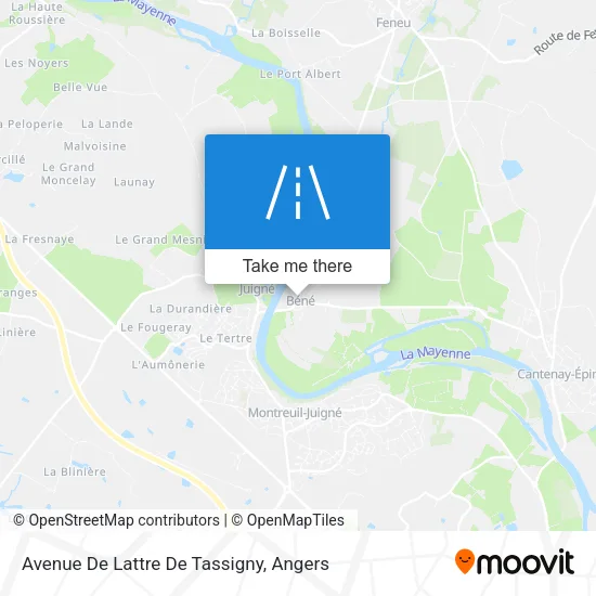 Avenue De Lattre De Tassigny map