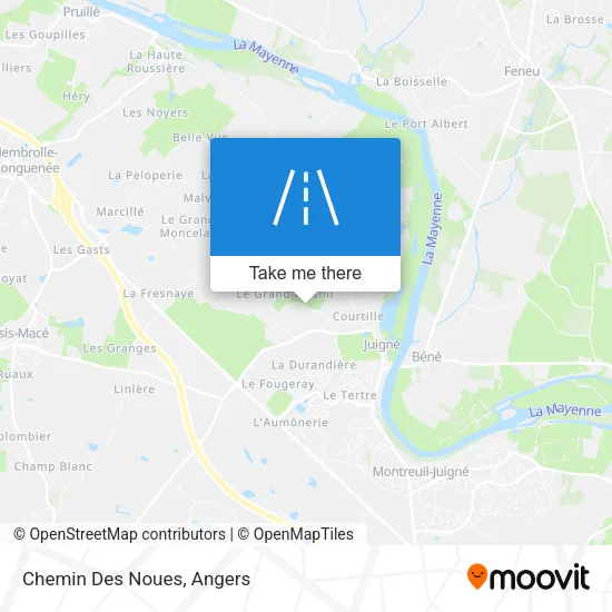 Chemin Des Noues map